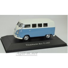 Масштабная модель VW T1 Bus 1957 Blue/White